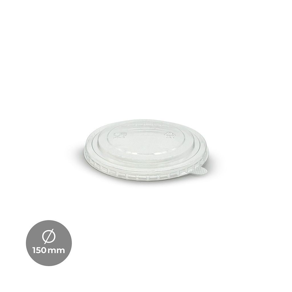 TAPA PLÁSTICO PET Ø150MM  6P-50 UDS.