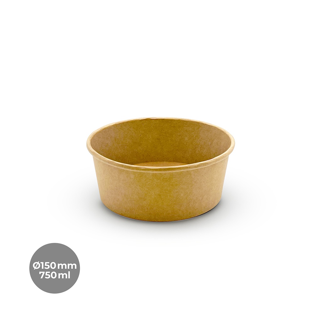 BOL AMANIDA CARTRÓ KRAFT Ø150MM 750ML 6P-50 U.