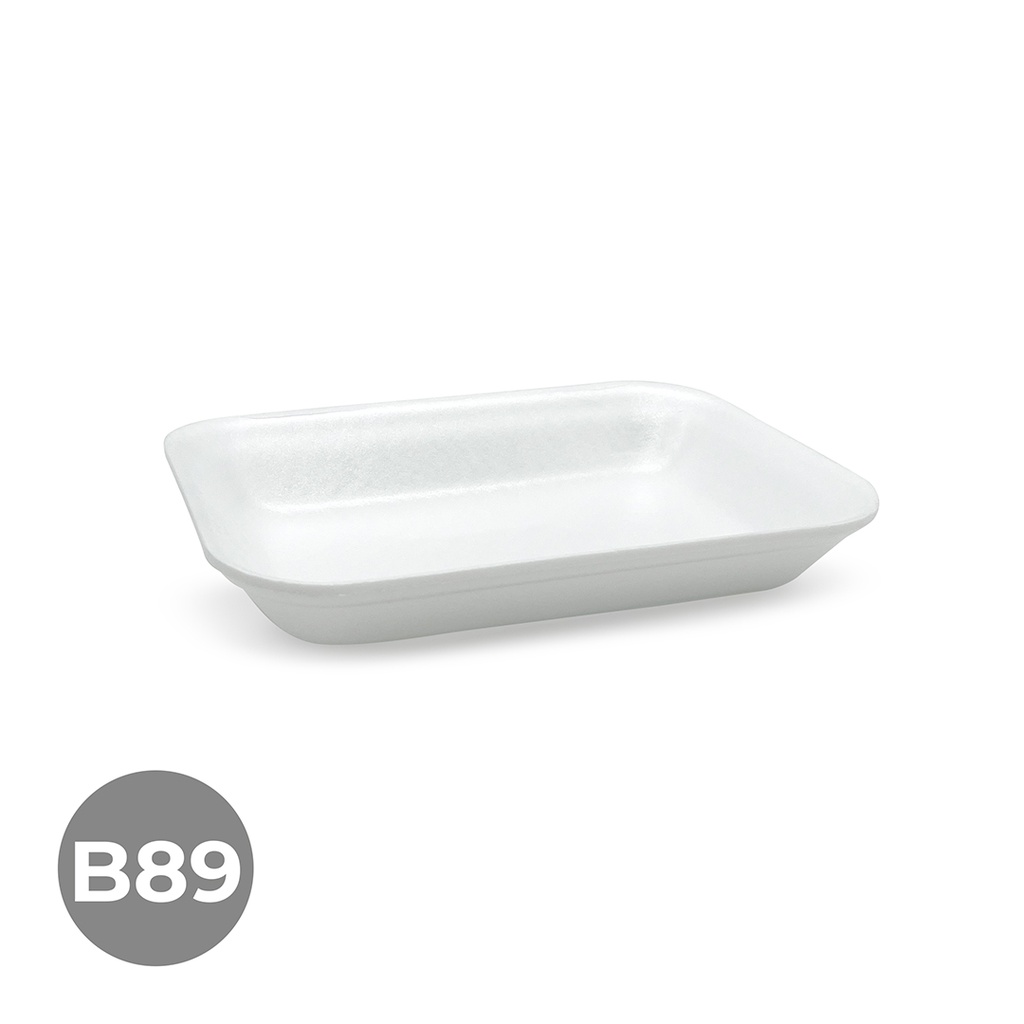 BANDEJA POREX B89 180X255X38 BOLSA 660 UDS.