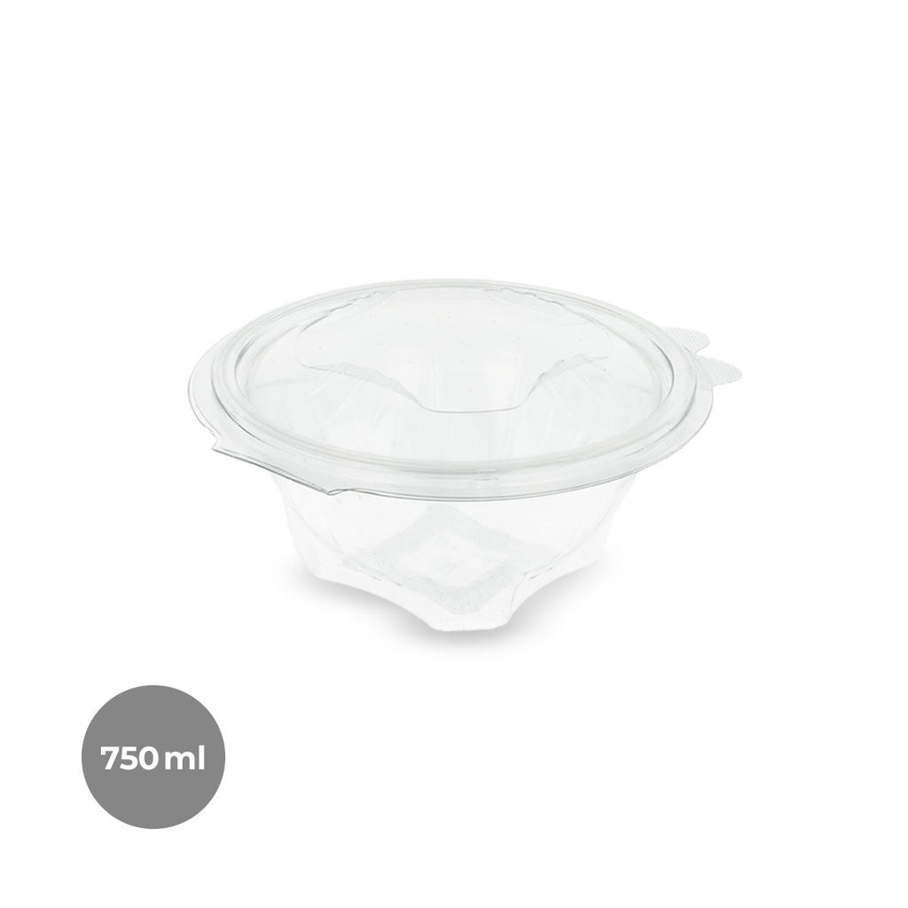 ENSALADERA REDONDA PET 750CC(8x55UDS)