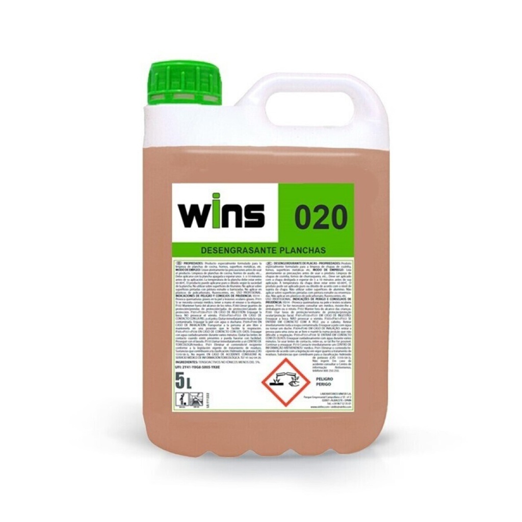 DESGREIXANT PLANXES 020 5L