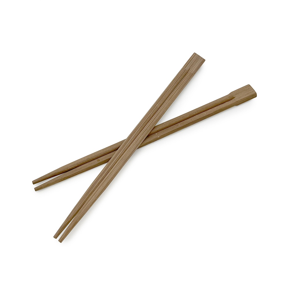 PALILLOS BAMBÚ OSCURO  CARBON  SIN FUNDA (30X100UDS)