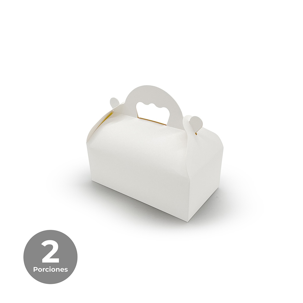 CAJA CON ASAS 10X18X7 BLANCA P-50 UDS.