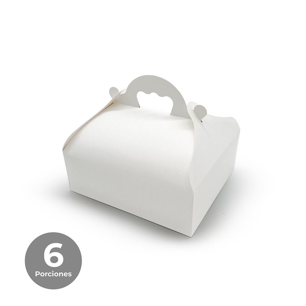 CAIXA AMB NANSES 20X18X7 BLANCA PAQ 50 U.