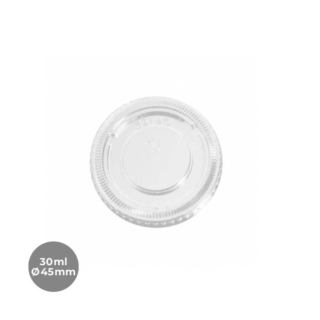 TAPA PLANA PER SALSER 1OZ 45MM HP 25X100