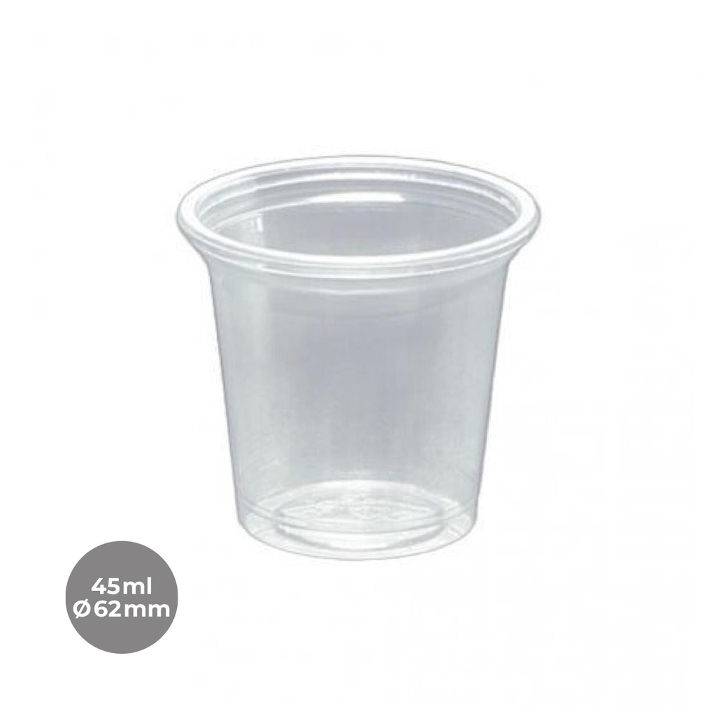 TAPA PLANA PER SALSER 1OZ Ø45MM 25P-100 U.