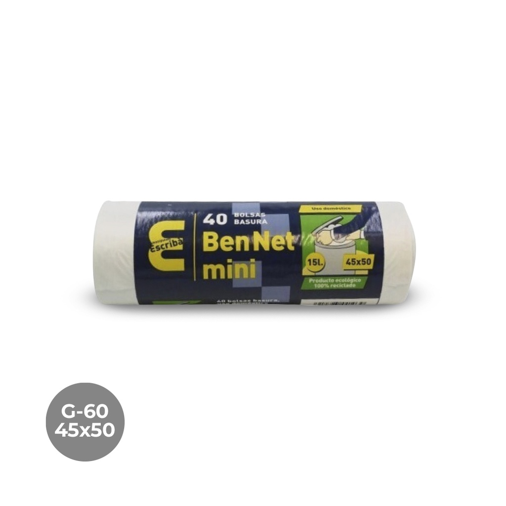 BOSSA ESCOMBRERIES BEN NET MINI 45X50 15L 60R-40