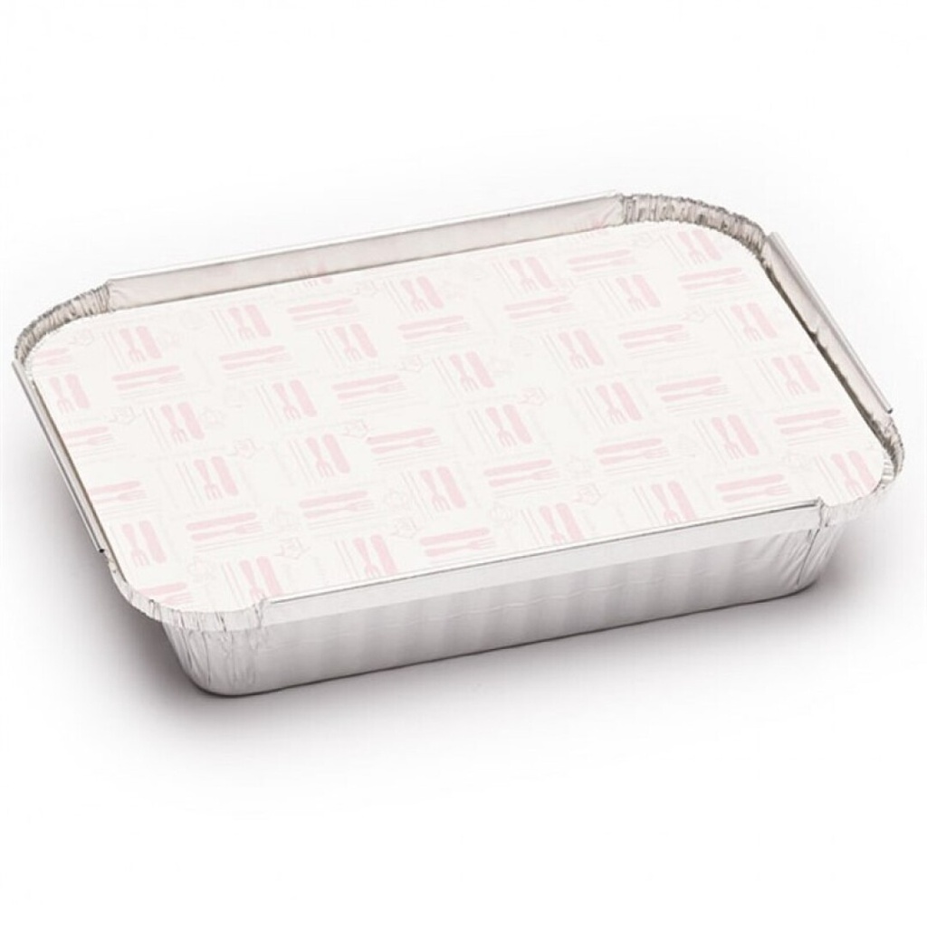 ENV. ALUM. 6 CANELONES 590CC Y TAPA PACK-25UDS