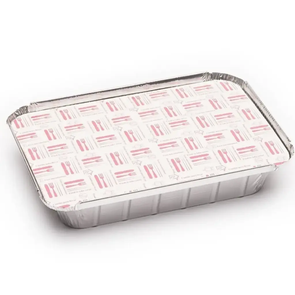 ENV. ALUM. 9 CANELONES 890CC Y TAPA PACK-25UDS