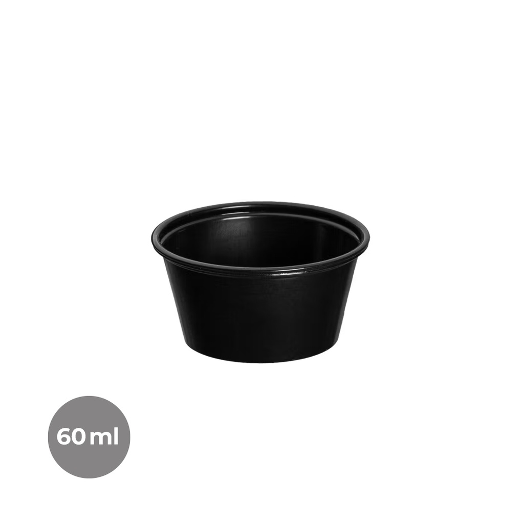 SALSER PP NEGRE 60ML2OZ 25X100:2500