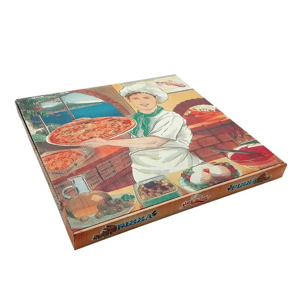 CAJA PIZZA MOD. FRANCIA 400X400X35MM P-100