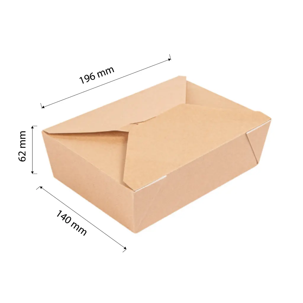 THEPACK 1980ML 196x140x62MM 4X50