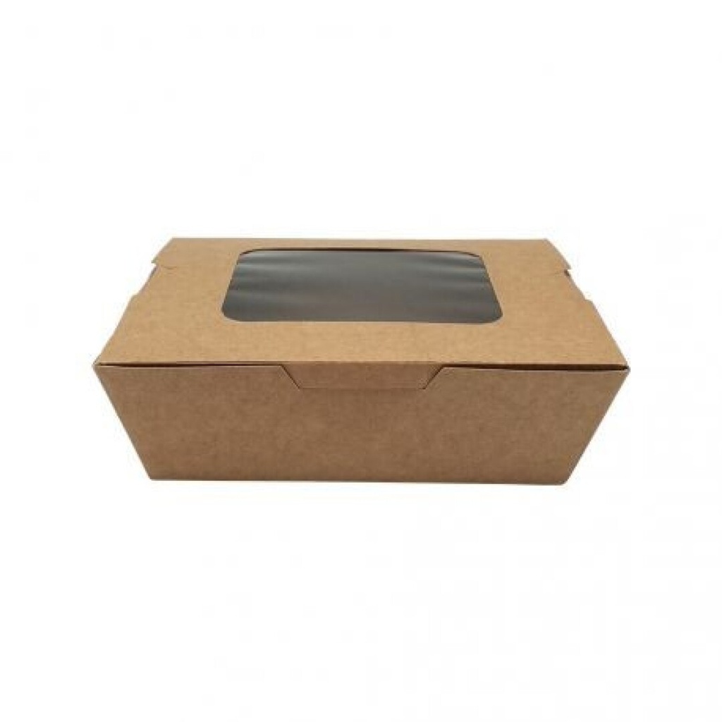 SUSHI BOX KRAFT C. FINESTRA 140X100X50 12X50:600