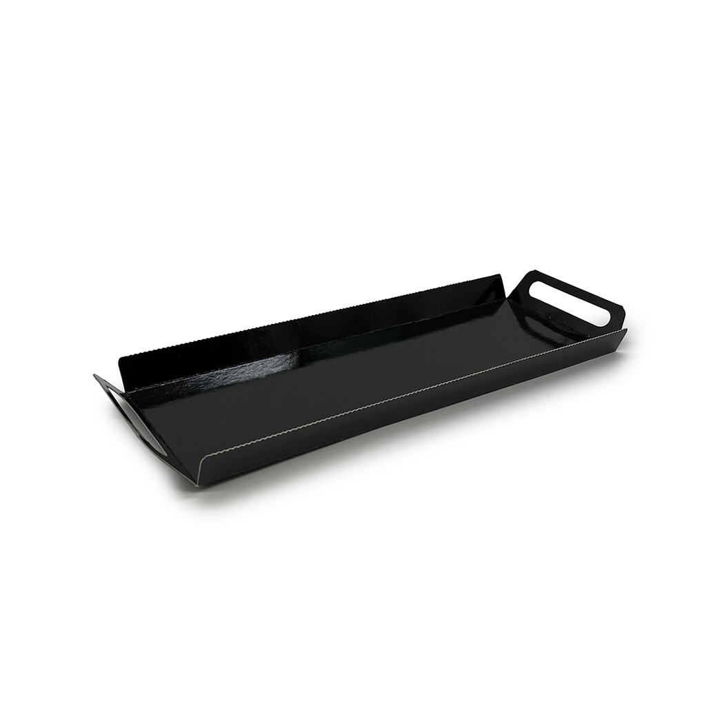 PQT-100 BANDEJA 2C/NEGRO CB-7 350X120X25 (6X100)