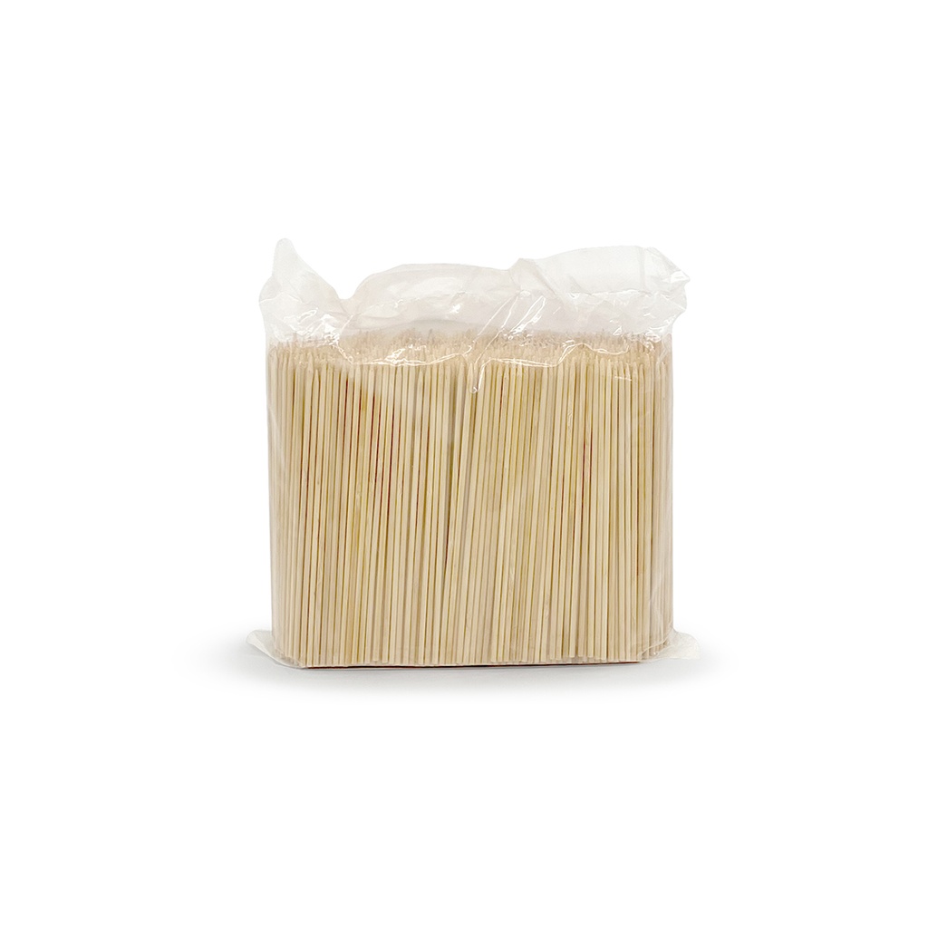 B-1000UDS BROCHETAS BAMBU 200X3.8MM (5X1000)