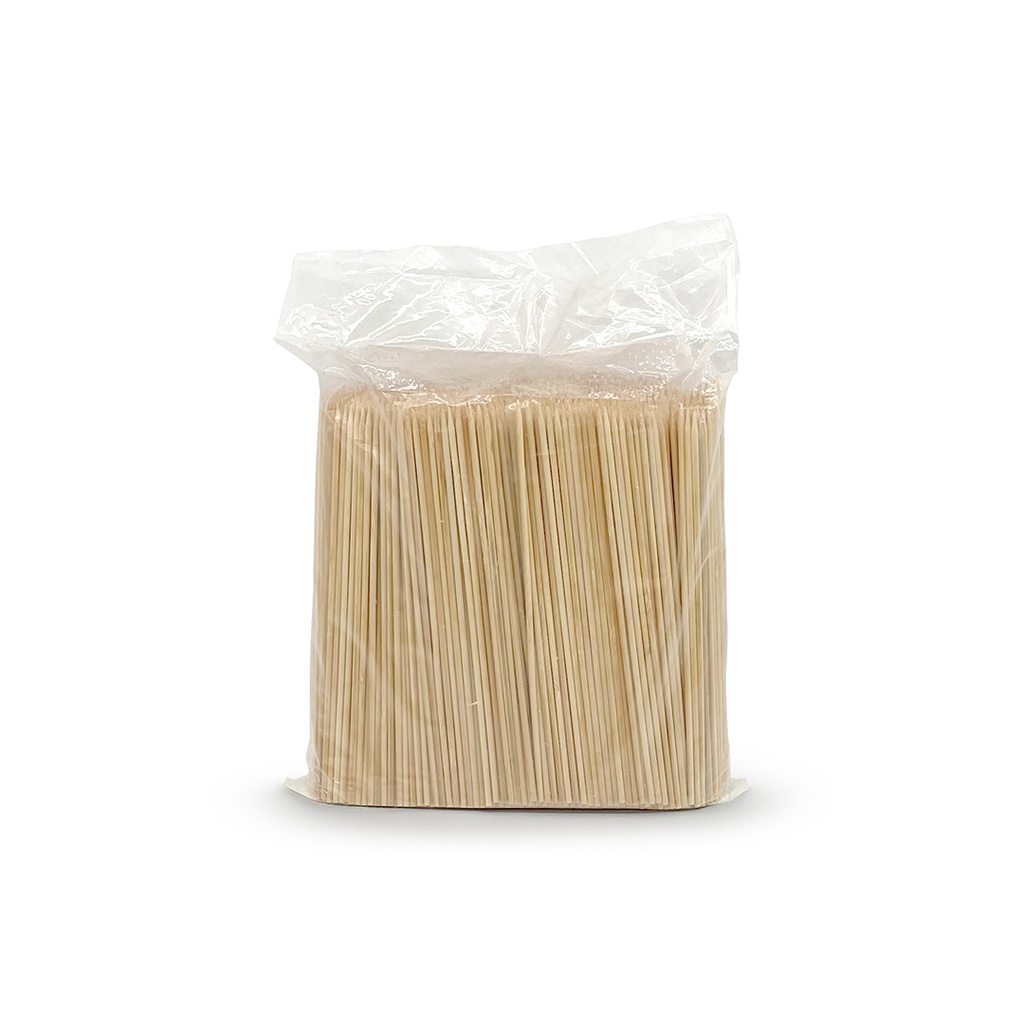 B-1000UDS BROCHETAS BAMBU 245X3.8MM (5X1000)
