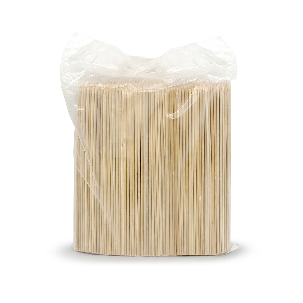 B-2500UDS BROCHETAS BAMBU 400X4.0MM (1X2500)