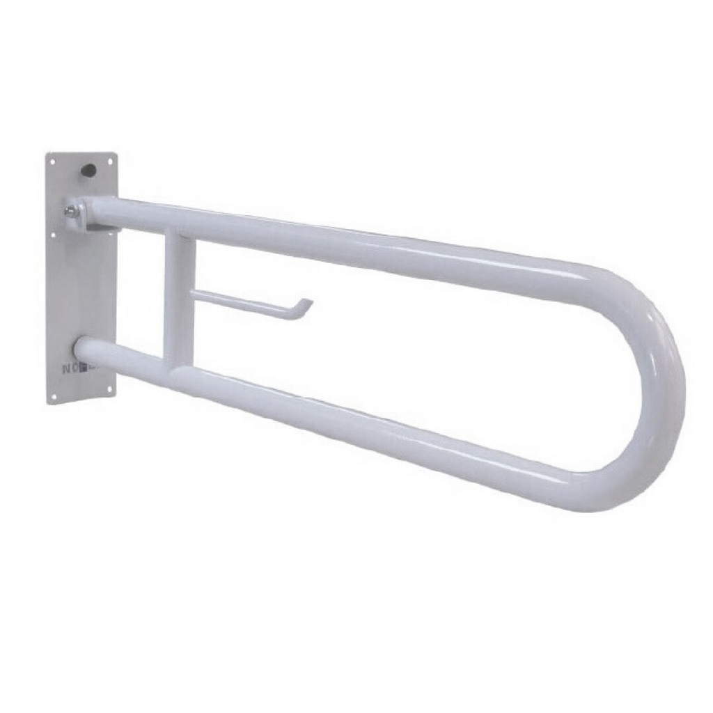BARRA ABATIBLE INOX 80CM BLANCO