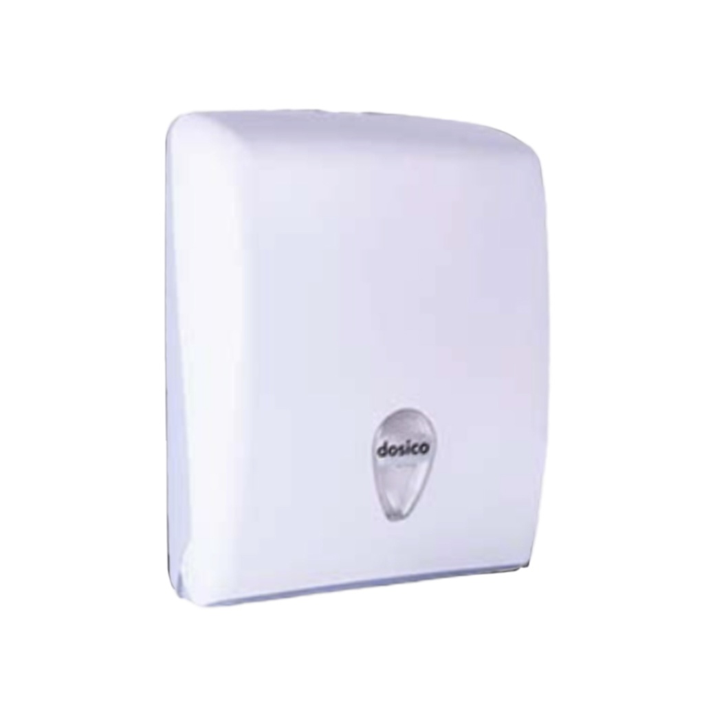 DISPENSADOR DE PAPEL TOALLA ZIG-ZAG ABS BLANCO