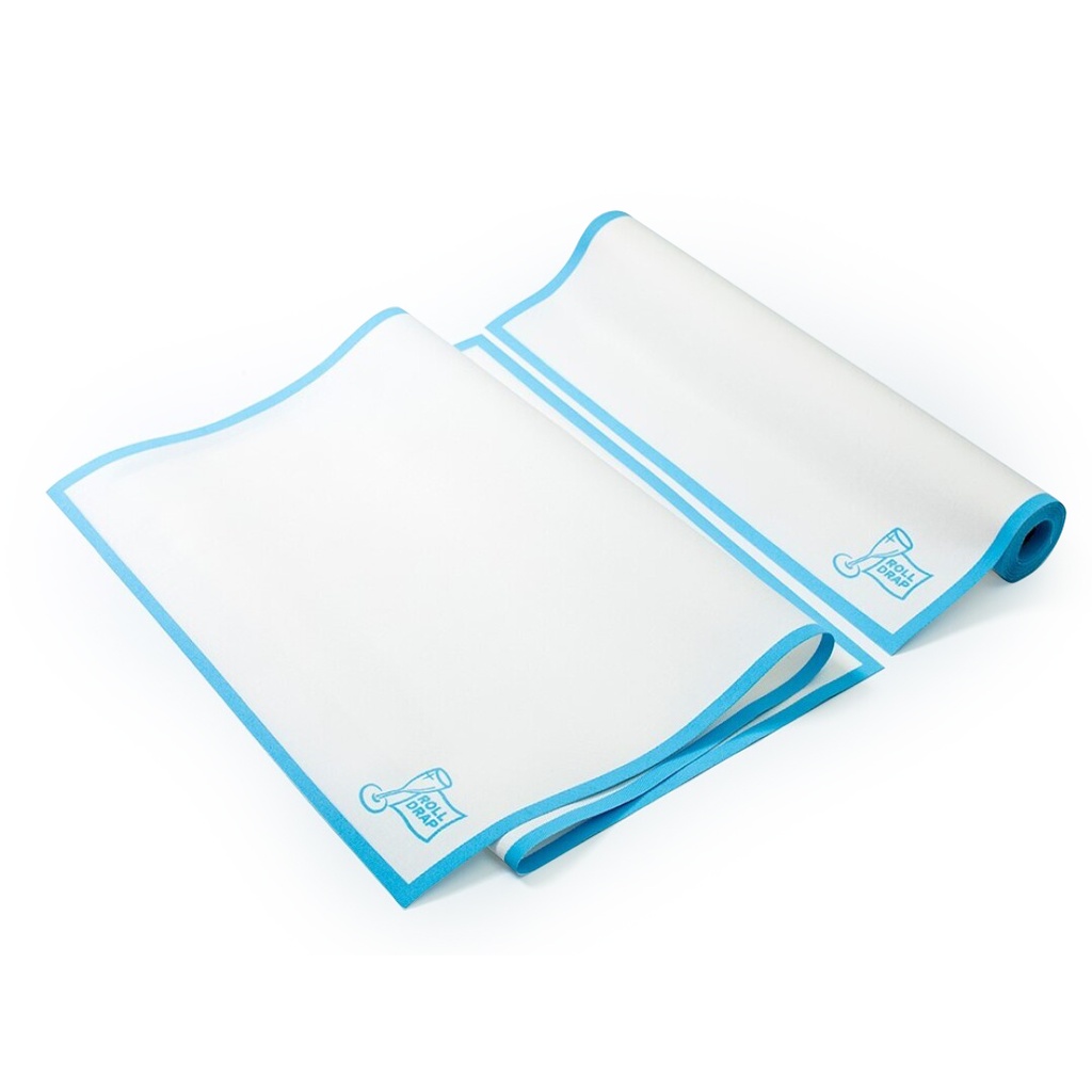 EIXUGADOR ROLLDRAP 40X64CM ALG. 100% BLANC CENEFA BLAU R-10