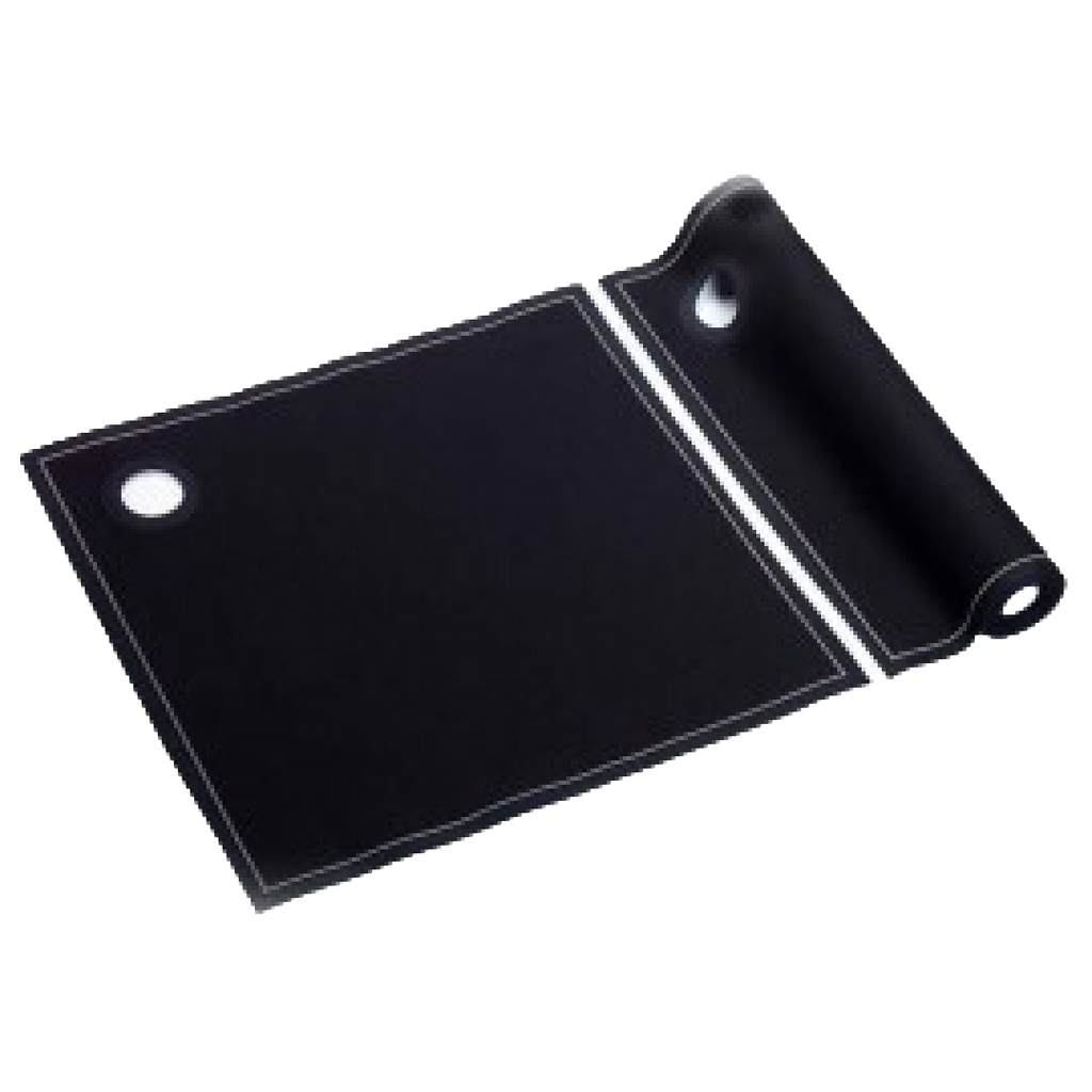 CUBIDRAP 40X40CM LITO NEGRO CENEFA BLANCA R-12