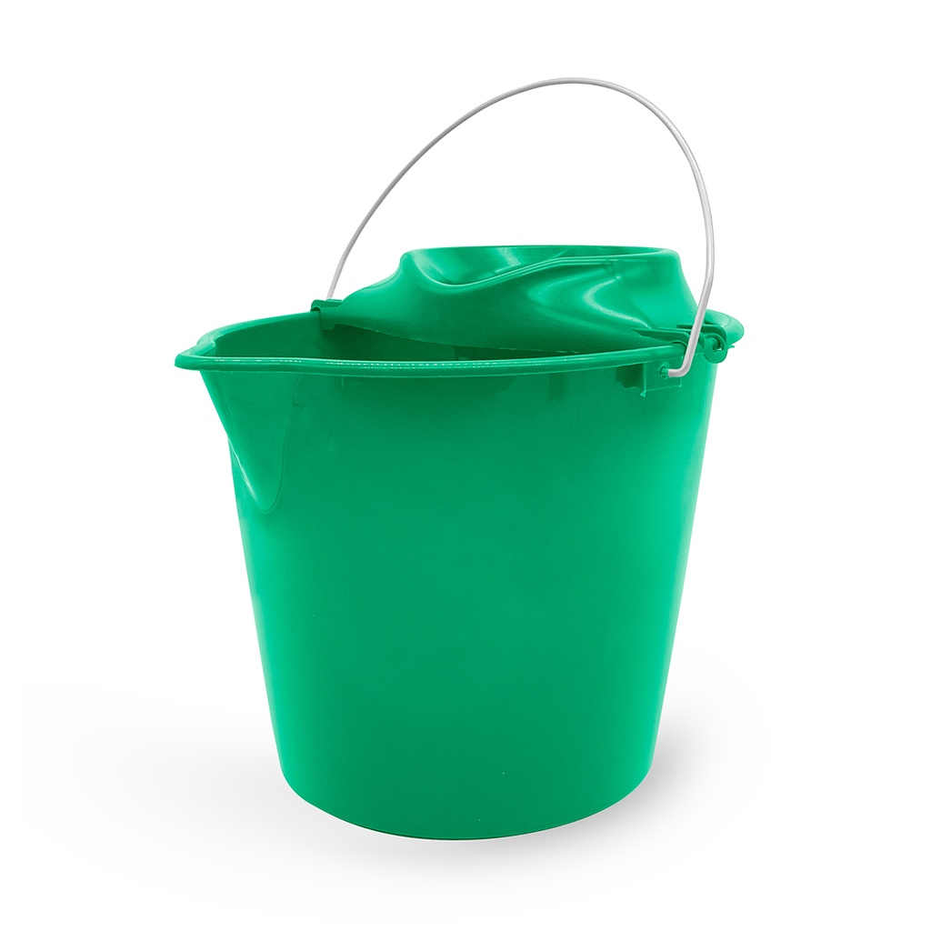 CUBO+ESCURRIDOR REDONDO 14L VERDE