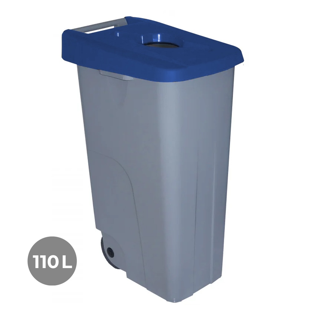 CONTENIDOR RECICLO 110L BLAU