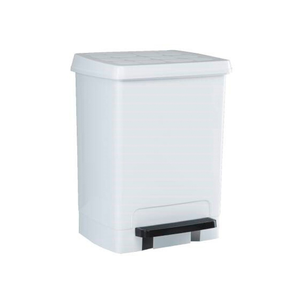 CUB ESCOMBRERIES PEDALBIN 26L BLANC