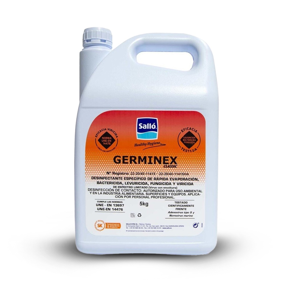 NETEJADOR DESINFECTANT SUPERFICIE GERMINEX 5L