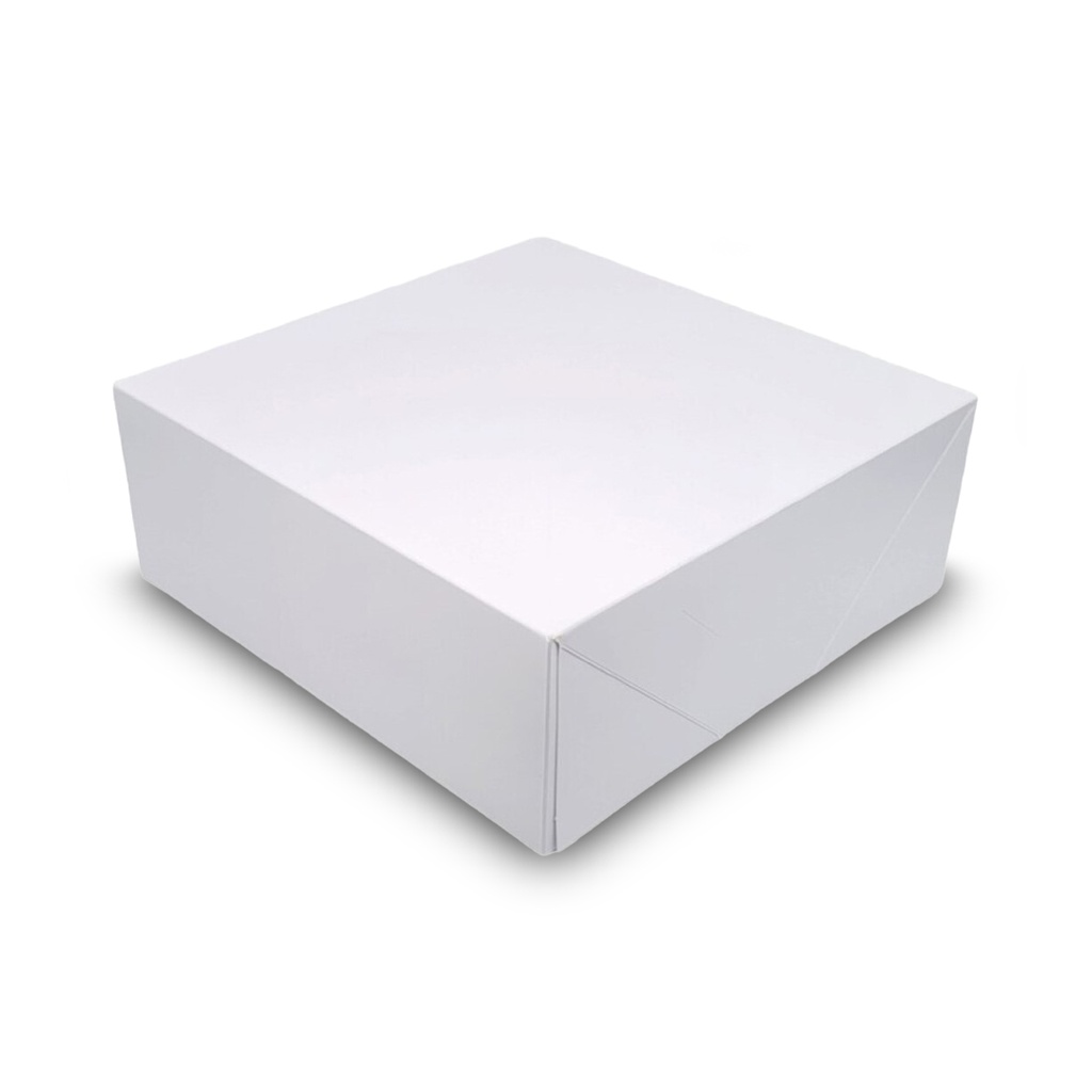 CAJAS CUADRADAS 26X26X10 BLANCAS PQT. 50