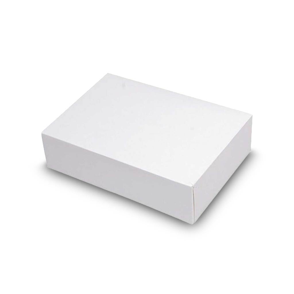 CAJAS RECTANGULARES 18X14X6 BLANCAS PQT. 50