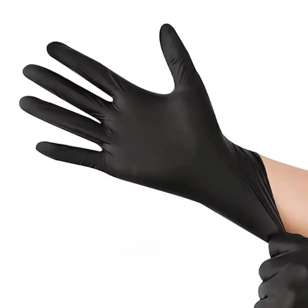 GUANTS NITRIL PROF. NEGRE SP / PAQ.100 UD.