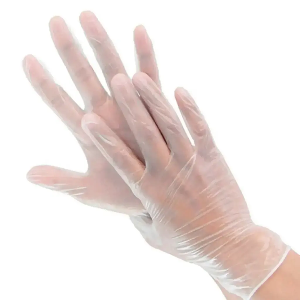 GUANTS VINIL SP NATURAL 4,5 GR. / PQ.100 UD.