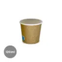 VASOS CARTÓN KRAFT / 20P-50 UDS.