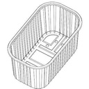 BANDEJA VERDURA B19 PP 40 11FONDO PLANO C-810UDS