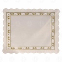 BLONDAS 45X55 PARAFINA BLANCA P-100UDS.