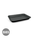 BANDEJA POREX B85 210X155X25 BOLSA 750 UDS. NEGRA