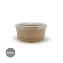 ENSALADERA CARTÓN + TAPA PET 700ML 24P-11 UDS.