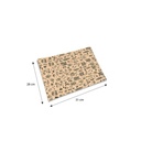 PAPEL ANTIGRASA KRAFT 28x31CM P-500 UDS.