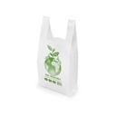 BOLSA CAMISETA BLANCA 70X80 G200 70% REC. (10x50UDS)