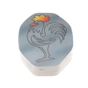 PQT.TAPA BANDEJA ALUMINIO POLLO OVALADA (6X100UDS)