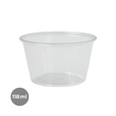 SALSERO ECONO PET TRANSP.118ML(4OZ) (25X100:2500)
