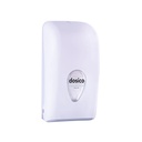 DISPENSADOR DE PAPEL HIGIENICO ZIG-ZAG ABS BLANCO