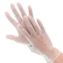 GUANTES VINILO SP NATURAL 4,5 GR. / PQ.100 UDS.