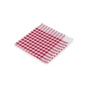 PAÑO SARGA ESP. PACK 12U CUADRO ROJO