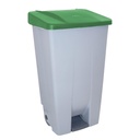 CONTENEDOR SELECTIVO 120L / CON PEDAL Y RUEDAS 