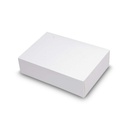 CAJAS RECTANGULARES 18X14X6 BLANCAS PQT. 50